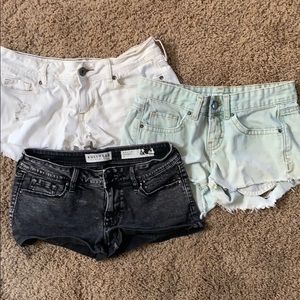 Bundle of 3 PacSun Women’s Jean Shorts